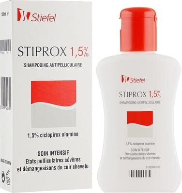 Шампунь Stiprox 1,5% проти лупи лікувальний, 100 мл