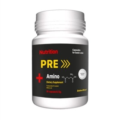 Тонізуюча добавка AB PRO EntherMeal Pre Amino +, 30 капсул