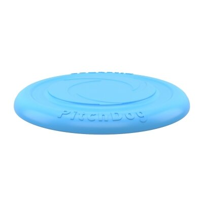 Іграшка літаючий диск Collar 62472 PitchDog для апортировки для собак, 24 см, блакитна