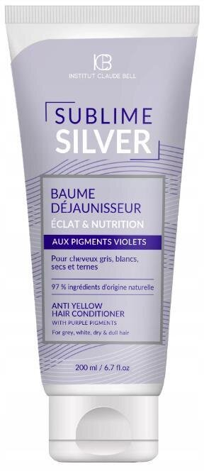 Бальзам Institut Claude Bell Sublime Silver для нейтралізації жовтизни волосся, 200 мл