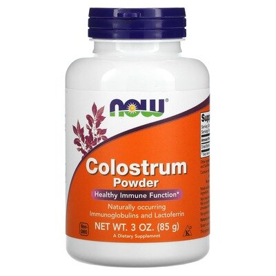 Колострум NOW Colostrum порошок, 85 г