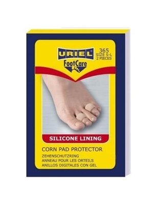 Муфти антимозольні Uriel 365-S-L для деформованих пальців стопи, 2 штуки