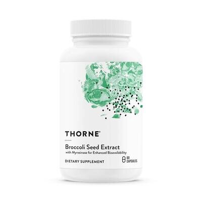Екстракт насіння Брокколі Thorne Research Broccoli Seed Extract (Crucera-SGS) капсули №60