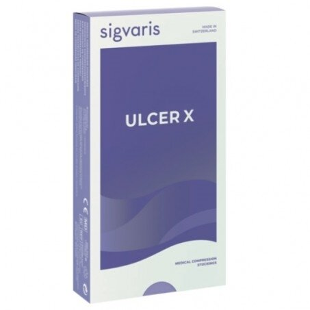 Гольфи компресійні Sigvaris Specialities ULCER-X 316823 клас компресії 2, відкритий мисок, висота long, бежевий, розмір XS
