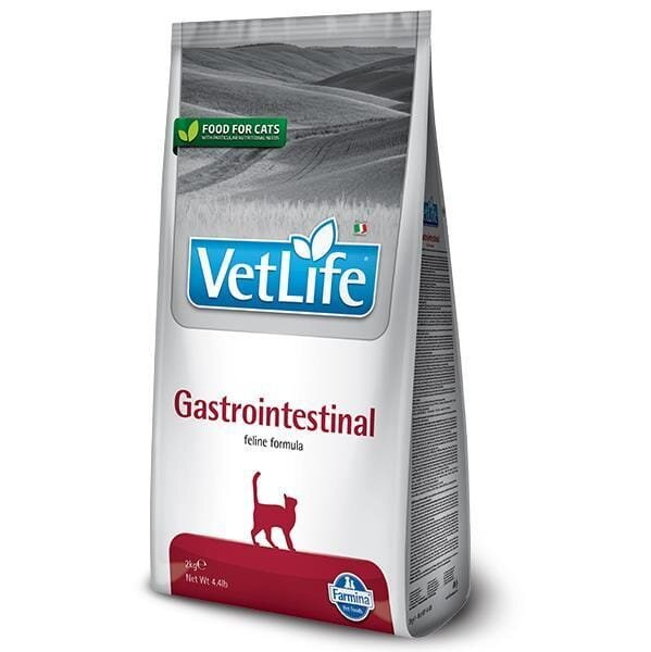 Корм сухий Farmina Vet Life Gastrointestinal для котів при захворюванні ШКТ, 2 кг