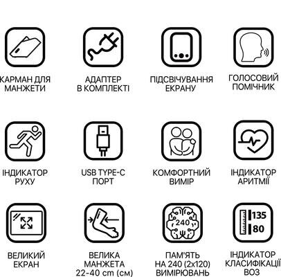 Тонометр Paramed Flagman автоматичний