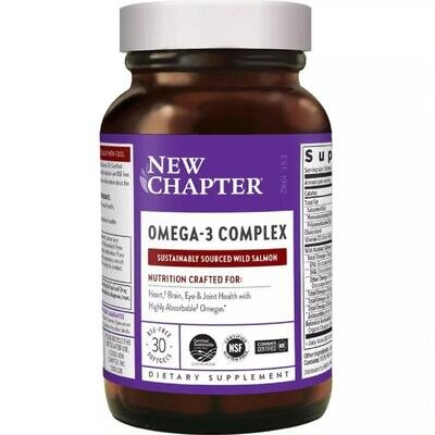 Омега 3 Комплекс New Chapter Omega 3 Complex, 30 желатинових капсул