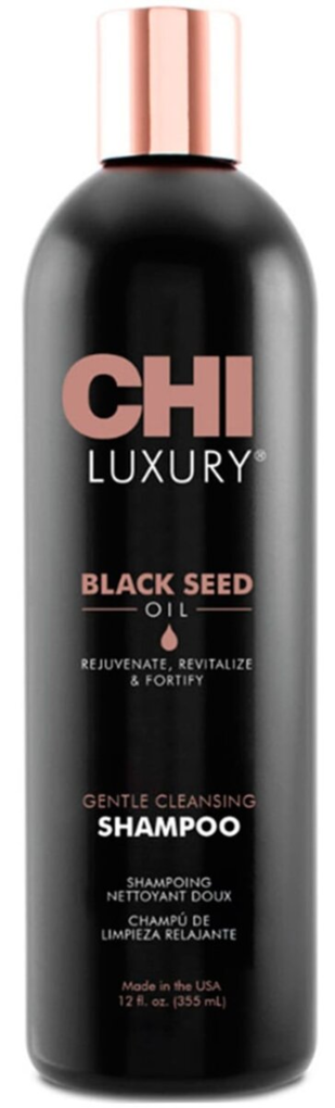 Шампунь CHI Luxury Black Seed Oil Gentle Cleansing для волосся очищуючий з маслом чорного кмину, 355 мл