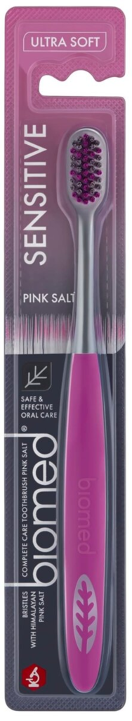 Зубна щітка Biomed Pink Salt комплексна, м'яка, 1 шт