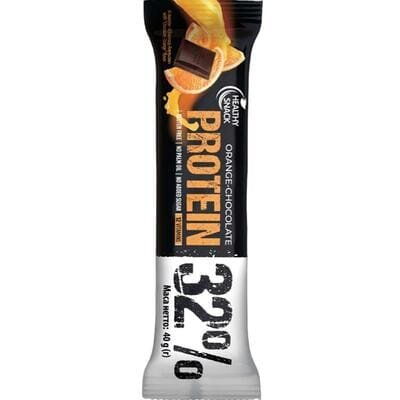 Батончик Healthy snack 32% протеїновий зі смаком Шоколад-Апельсин, 40 г