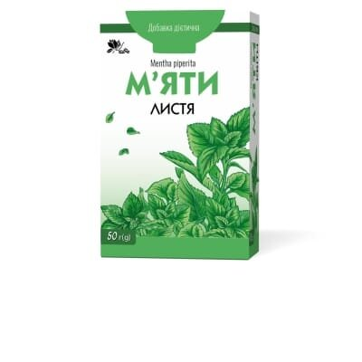М'яти листя по 50 г у пач. Ronpharm