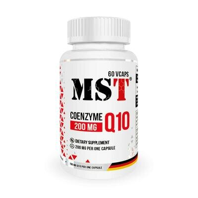 Коензим Q10 MST Nutrition Coenzyme Q10 200 мг, 60 капсул
