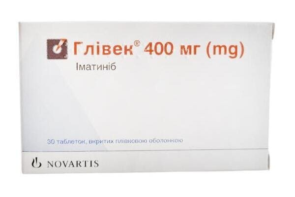 Глівек таблетки, в/плів. обол. по 400 мг №30 (10х3)
