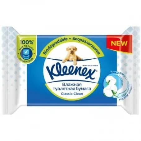 Туалетний папір вологий Kleenex, 42 шт