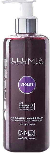 Маска для волосся Emmebi Italia Illumia Color Mask Violet сяюча тонуюча Фіолет, 300 мл