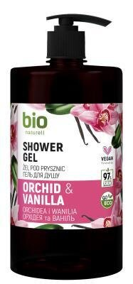 Гель для душу Bio Naturell Орхідея та ваніль, з дозатором, 946 мл