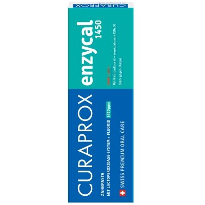 Зубна паста Curaprox Enzycal 1450 ферментна, 75 мл