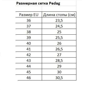 Устілка-супінатор Pedag Viva Low 188 ортопедична каркасна з напівтвердим каркасом, розмір 44