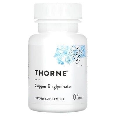 Міді Бісгліцинат Thorne Research Copper Bisglycinate капсули №60