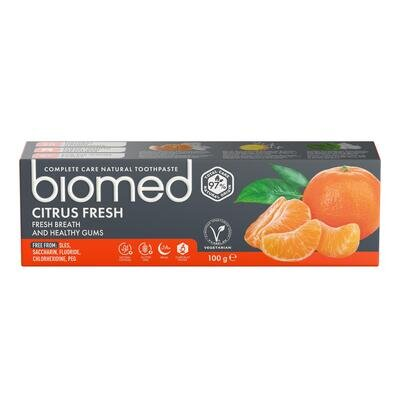 Зубна паста Biomed Citrus Fresh свіжий подих і турбота про ясна, 100 г