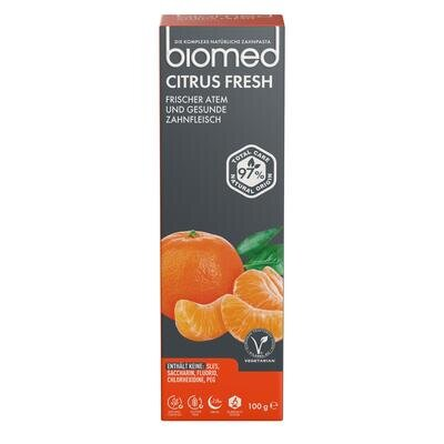 Зубна паста Biomed Citrus Fresh свіжий подих і турбота про ясна, 100 г