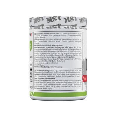 Колаген + вітамін С MST Nutrition Collagen + Vitamin C зелене яблуко, 77 порцій, 500,5 г