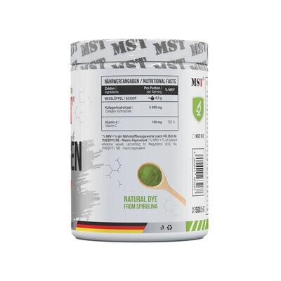 Колаген + вітамін С MST Nutrition Collagen + Vitamin C зелене яблуко, 77 порцій, 500,5 г