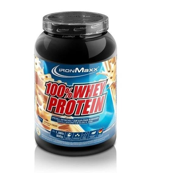 Протеїн IronMaxx 100% Whey Protein Печиво-крем, 900 г