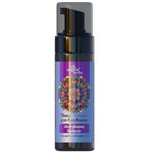 Пінка для вмивання Original Herbs Мікробіом Баланс, 170 мл