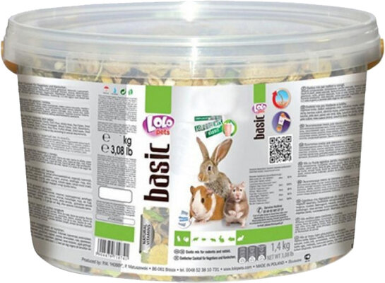 Суміш для гризунів і кроликів Lolo Pets Екзотична, 1,4 кг
