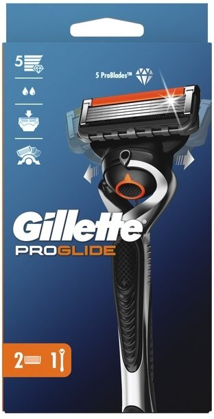 Бритва Gillette Fusion5 ProGlide Flexball + 2 змінних картриджа