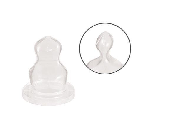 Соска силіконова Lindo Pk 046/L ортодонтична, 2 штуки