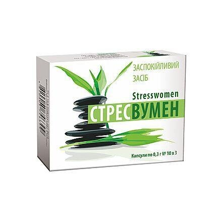 Стресвумен (Stresswomen) капсули по 300 мг №30