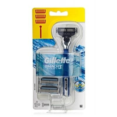 Бритва Gillette Mach 3 Start з 3 змінними картриджами