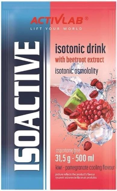 Ізотонік ActivLab Isoactive ківі-гранат освіжаючий, 31,5 г