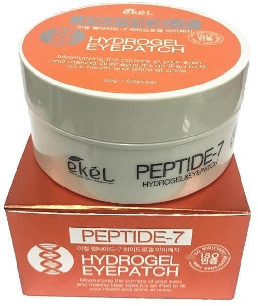 Патчі під очі Ekel Eye Patch Peptide-7 з пептидами, 60 шт