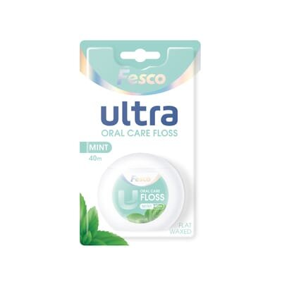 Зубна нитка Fesco Ultra Fresh Clean Mint, 40 м