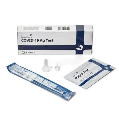 Тест Bionote NowCheck Covid-19 Ag для виявлення антигенів коронавірусу швидкий, 1 штука