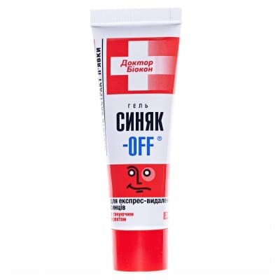 Синяк-off гель для експрес-видалення синців з тонуючим ефектом, 30 г