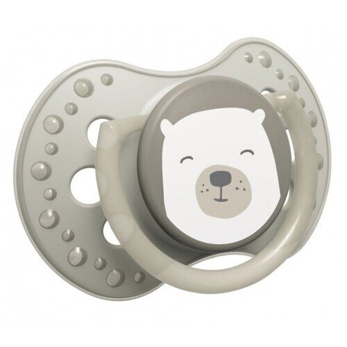 Пустушка силіконова Lovi Buddy bear динамічна, 22/862, 0-2 місяці, 2 шт