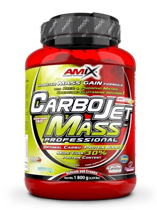 Гейнер Amix Nutrition CarboJet Gain Mass Professional лісові ягоди, 1800 г