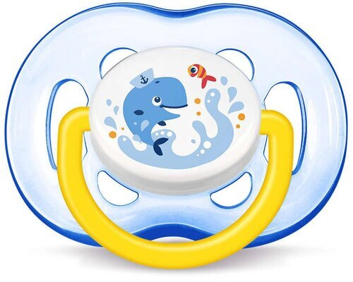 Пустушка силіконова Philips Avent Freeflow SCF186/24, з 18 місяців, 2 шт