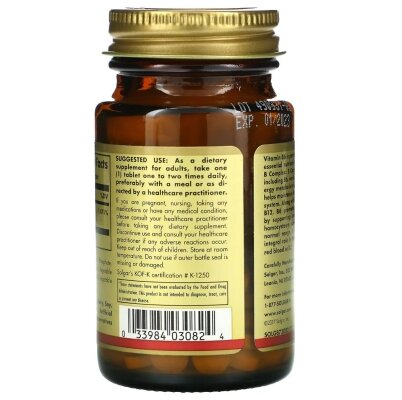 Вітамін В6 Solgar Vitamin B6 25 мг таблетки №100