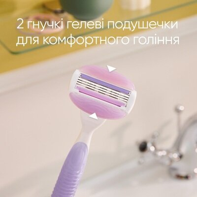 Картриджі змінні для гоління (леза) Venus 3 ComfortGlide Breeze, 2 шт