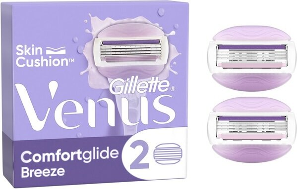 Картриджі змінні для гоління (леза) Venus 3 ComfortGlide Breeze, 2 шт