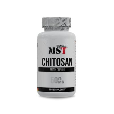 Хітозан + Хром MST Nutrition Chitosan + Chromium 500 мг, 60 капсул