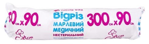 Відріз марлевий нестерильний Табула Віта медичний 3 м х 90 см