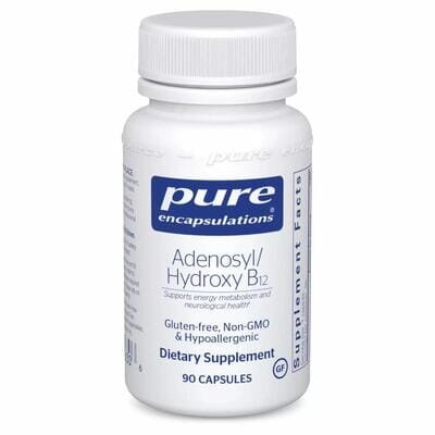 Вітамін B12 Pure Encapsulations Adenosyl/Hydroxy B12 2000 мкг, 90 капсул