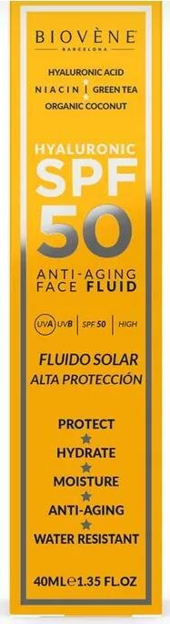 Флюїд для обличчя Biovene антивіковий SPF50, 40 мл