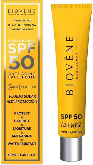 Флюїд для обличчя Biovene антивіковий SPF50, 40 мл